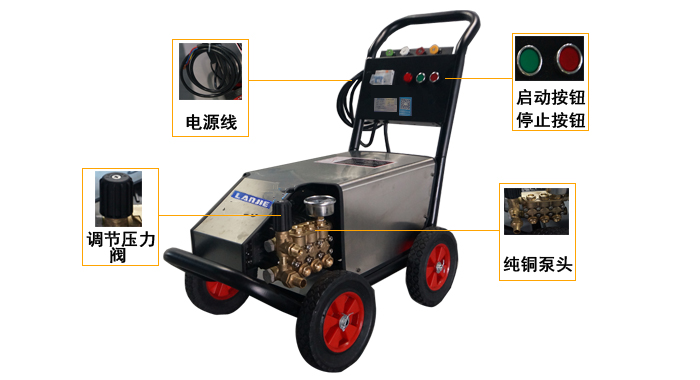 瀾潔高壓清洗機，小區高壓清洗機(圖8)