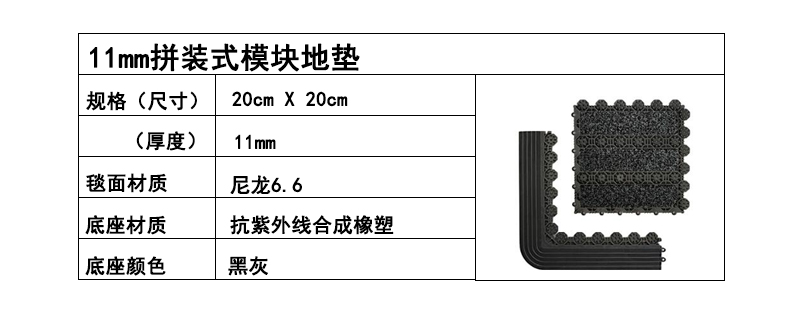 11mm拼裝式模塊地墊,拼裝式防污地墊廠(chǎng)家(圖5)