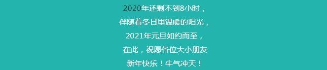 再見(jiàn)2020，你好2021！(圖2)