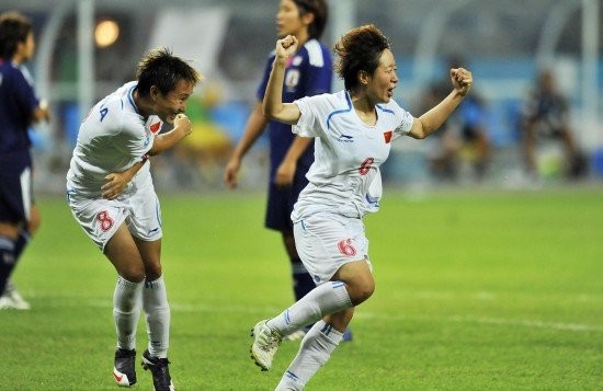 大運中國女足加時(shí)2-1勝日本(圖1)